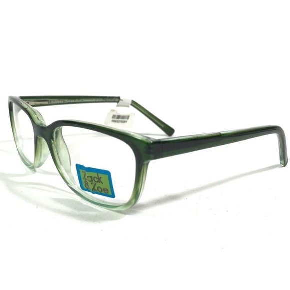 Zack & Zoe Run Tween 40 Green Kids Eyeglasses Frames Square Full Rim 46-15-130 - Picture 5 of 10